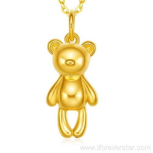 New Design Bear 24K Solid Gold Teddy